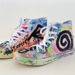 Painted Converse